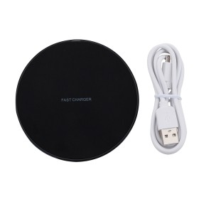 Carregador Rápido de Indução Redondo com Logotipo