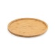 Petisqueira Oval de Bambu 28,5*20,5cm Personalizado