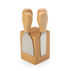 Kit Queijo 4 Pçs com Cepo Magnético Personalizado
