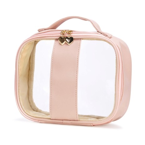 Necessaire em PVC e Pu Tam. G para Brinde