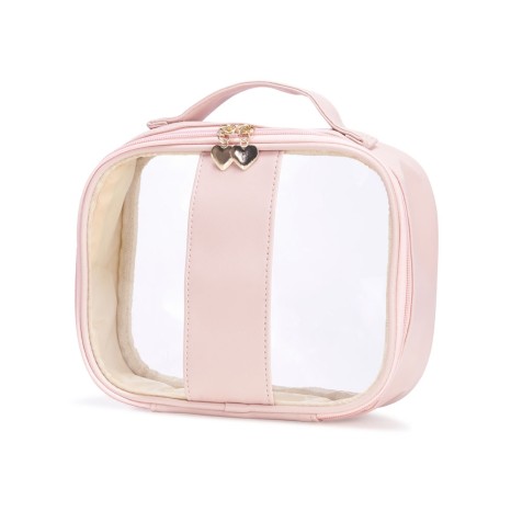 Necessaire em PVC e Pu Tam. M para Brinde
