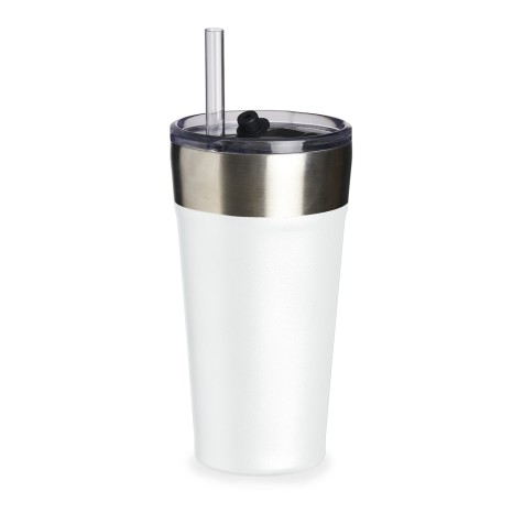 Copo Térmico com Canudo 500Ml Personalizado