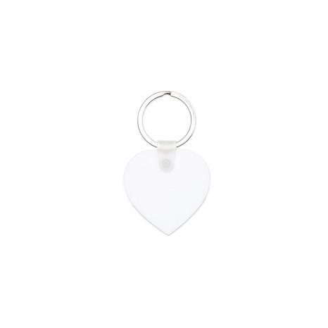 Chaveiro Coração em Acrílico com Logotipo