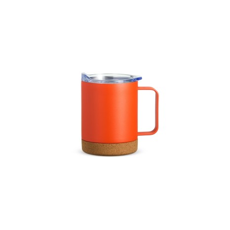 Caneca Térmica com Cortiça de 400Ml Personalizada