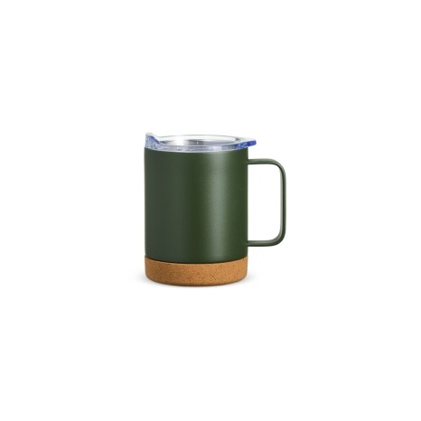 Caneca Térmica com Cortiça de 400Ml Personalizada
