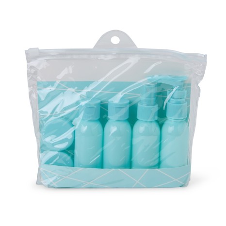 Kit Viagem Plástico 6 Peças Personalizado