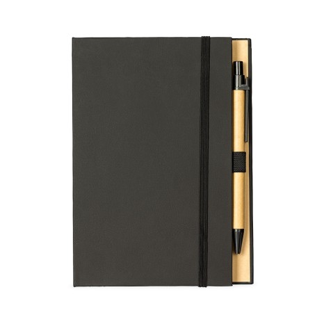 Bloco de Anotações com Autoadesivos e Caneta com Logotipo