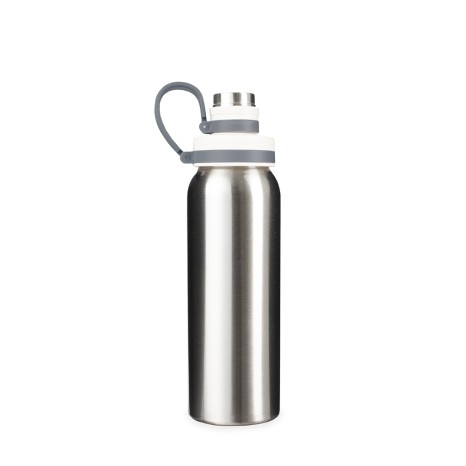Garrafa de Inox com Alça de Silicone 800Ml com Logotipo