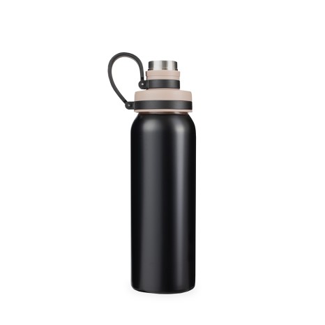 Garrafa de Inox com Alça de Silicone 800Ml com Logotipo