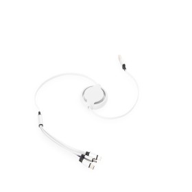 Cabo de Dados Retrátil 3 em 1 Personalizado