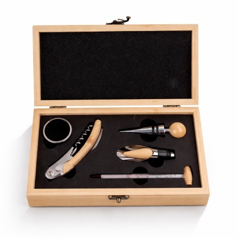 Kit vinho 5 peças promocional
