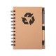 Caderno ecológico com caneta para brinde