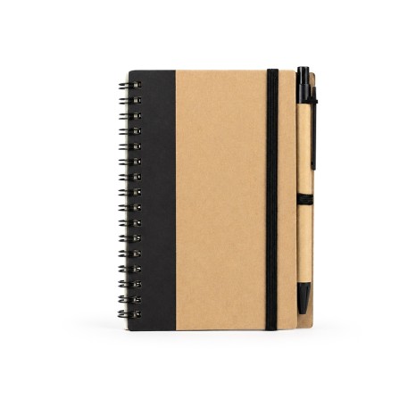 Caderno ecológico com caneta personalizado
