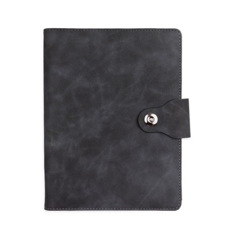 Caderno fichário pu com logotipo