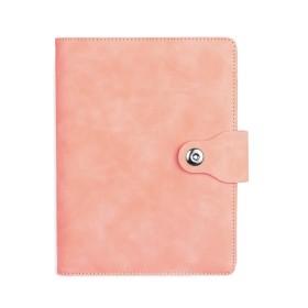 Caderno fichário pu com logotipo