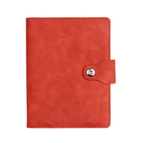 Caderno fichário pu com logotipo