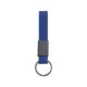 Chaveiro metal com couro sintético personalizado