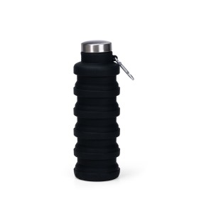 Garrafa retrátil silicone 500ml personalizado