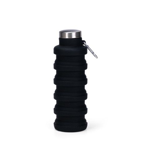 Garrafa retrátil silicone 500ml personalizado