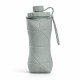 Garrafa dobrável silicone 600ml com logotipo