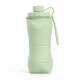 Garrafa dobrável silicone 600ml com logotipo