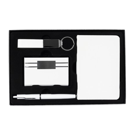 Kit executivo 4 peças com logotipo